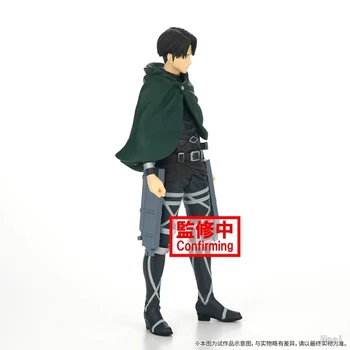Original, autentic Anime Atac pe Titan Levi·Ackerman Figura Jucării Eren Jaeger PVC Decor Model de Păpuși