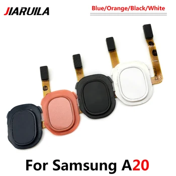 Original NOU Degetul Cititor Cititor de Amprente Senzor de Retur Cheie Button Acasă Cablu Flex Pentru Samsung Galaxy A11 A20 A21S