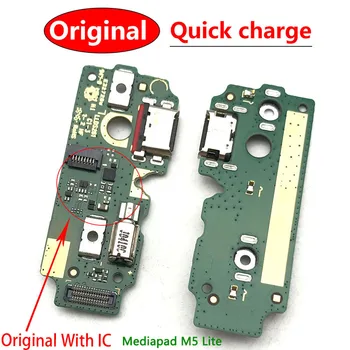 Original Nou USB Port de Încărcare Conector Placa de Cablu Flex Pentru Huawei Mediapad M3 M5 Lite BAH2-W09/AL10 M5 8.4 & 10.8 inch