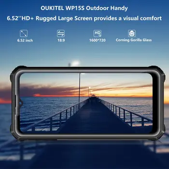 Oukitel Deblocat Telefonul Mobil Rugged Smartphone Android 11 15600mAh Baterie 4GB RAM, 64GB ROM 20MP Camera NFC Dual de Telefon rezistent la apa