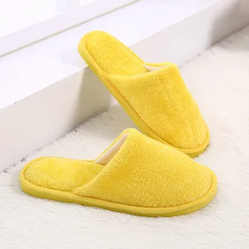 Papuci Pantofi De Cuplu Unisex Non-Alunecare Podea Interior Acasă Cu Blană Papuci De Femei Pantofi Pentru Dormitor