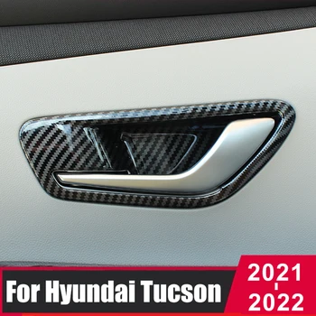 Pentru Hyundai Tucson NX4 Hibrid 2021 2022 Interior Interior ABS Mâner de Ușă Prinde Capacul Ornamental Introducerea Decal Panoul de Accesorii Auto