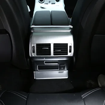 Pentru Land Rover Range Rover VELAR ABS Mat Argintiu Interior din Spate Rând de Aer Condiționat de Cadru Capac Ornamental Accesorii Auto