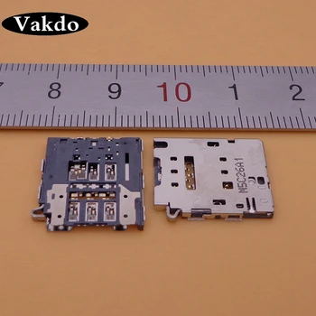 Pentru Samsung Galaxy A6 2018/A6 plus 2018 SIM Card Slot Cititor de Card Micro SD Conector Soclu Suport Tava de Reparare Parte