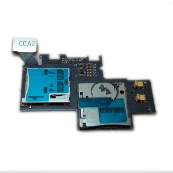Pentru Samsung Galaxy Note 2 GT-N7100 N7105 I317 T889 L900 I605 R950 SIM Și MicroSD Cartelei de Memorie Slot Conector Cablu Flex