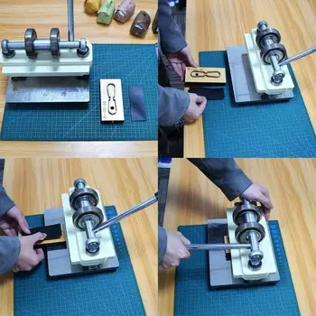 Piele Moare oțel Japonez Cheie de Masina Pandantiv din Lemn de Tăiere Moare Manual DIY Laser Mucegai Instrument de Pumn