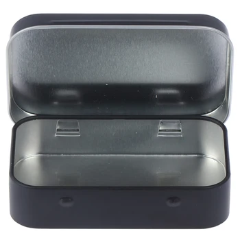 Portabil Cutie Cazul Mini din Metal Ambalare Borcan de Staniu Cutii Mici Medicina Caz Cutii de Monede Căști de Umiditate-dovada de Călătorie Cutie
