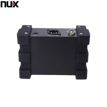 Profesionale NUX PDI-1G Chitara Injecție Directă Phantom Power Box Mixer Audio Compact, Design Carcasa Metalica