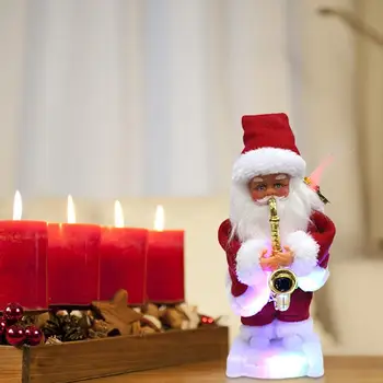 Păpuși Crăciun Moș Crăciun Cu Baterii Moș Crăciun Doll Luminos Muzicale Moș Crăciun, Jucării De Crăciun Decoruri