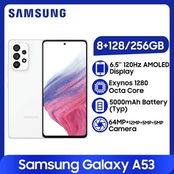 Samsung Galaxy A53 5G 8GB 256GB Telefon Mobil Exynos 1280 Octa Core 6.5
