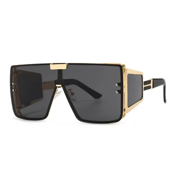 Sen Maries Supradimensionat ochelari de Soare Patrati Femei 2020 Brand de Lux ochelari de Soare de Designer Bărbați-O singură Bucată Bărbați Gafas Umbra Oglindă UV400