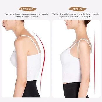 Spate Reglabil Corector De Postura Suport Spate Curea De Umăr Lombare Centura Pentru Barbati Femei Îndreptat Postura Bretele Corset