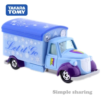 Takara Tomy Tomica Disney Motor Goody Transporta Ana și Regina Zăpadă turnat sub presiune Masina de Jucărie