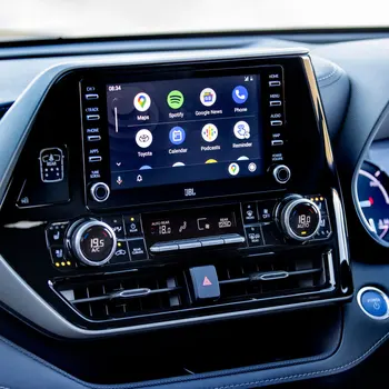 Temperat Pahar Ecran Protector Pentru Toyota Highlander 2020 2021 2022 8 inch radio Auto Navigație GPS Film Interior accesorii