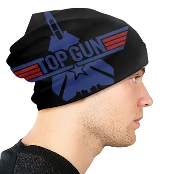 Top Gun Forțele Aeriene Avioane De Luptă Capota Femme Rece Pălărie Tricot Pentru Femei Barbati Iarna Cald Maverick Film Căciuli Capace