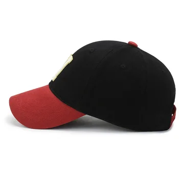 Unisex Moda Sport, Șepci De Baseball Pentru Patru Sezoane Dublu Negre Brodate Cu Pălăria În Aer Liber Parasolar Hip Hop Pălării Pentru Bărbați Femei