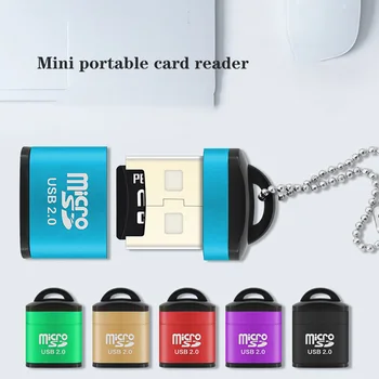 USB, Micro SD/TF Card Reader USB 2.0 Mini Telefon Mobil Cititor de Carduri de Memorie de Mare Viteză USB Adaptor Pentru Laptop Accesorii