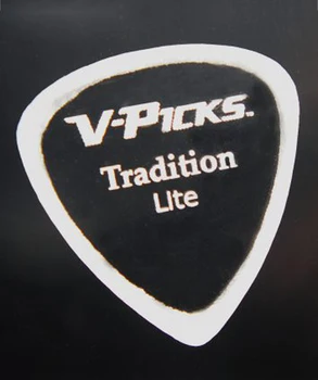 V-Ponturi Tradiție Lite Fantomă Rim Guitar Pick - Pick Billy Gibbons Joacă