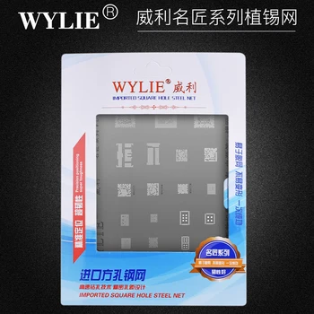 Wylie WL-01 BGA Reballing Matrita Pentru iPhone 6/6s/7/8Plus/X XS MAX XR Fata ID-ul de Ecran de Afișare LCD Cablu Flex Planta Tin Plasă de Oțel