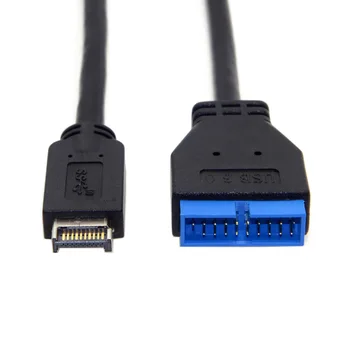 Xiwai Chenyang USB 3.1 Panoul Frontal Header USB 3.0 20Pin Antet Cablu de Extensie 20cm pentru Placa de baza ASUS